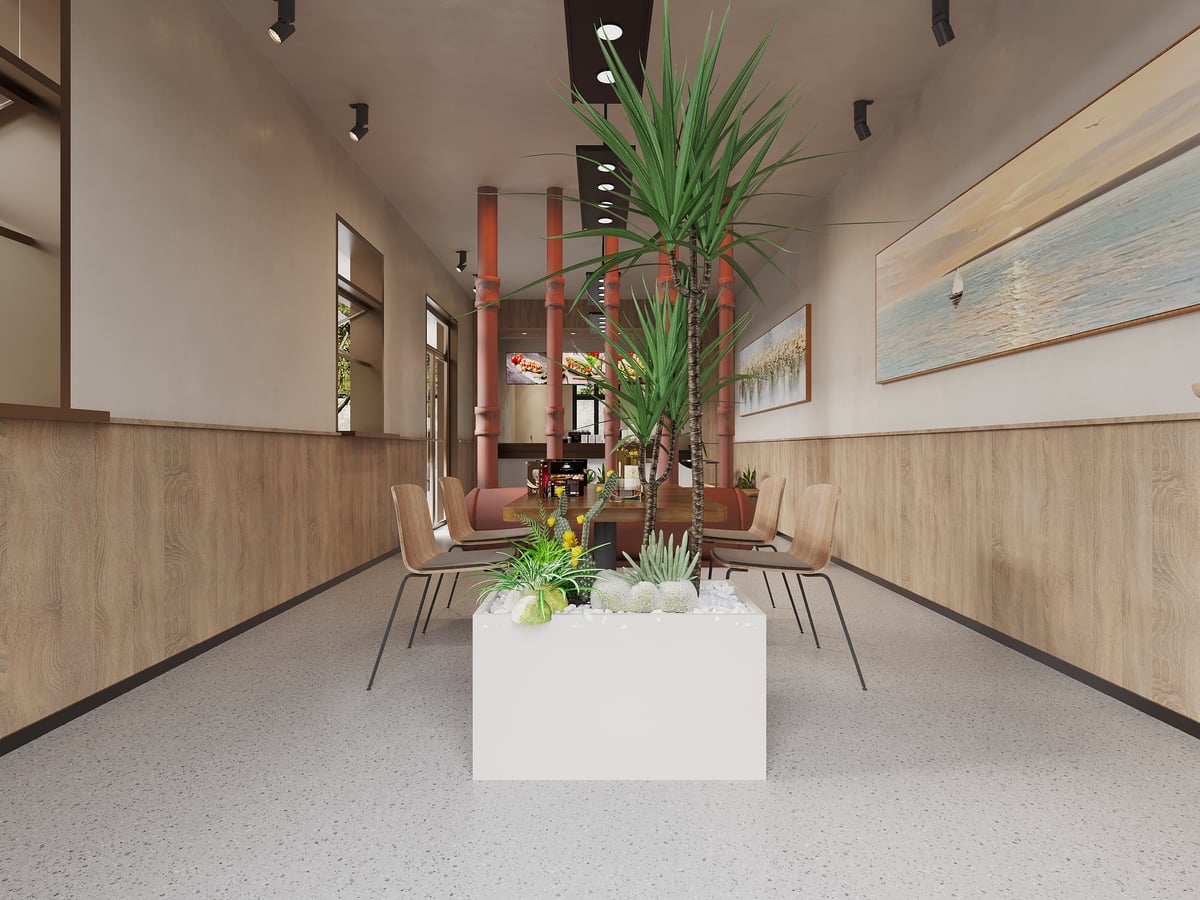 油化厂 热狗快餐 80 平 - 效果图 8
