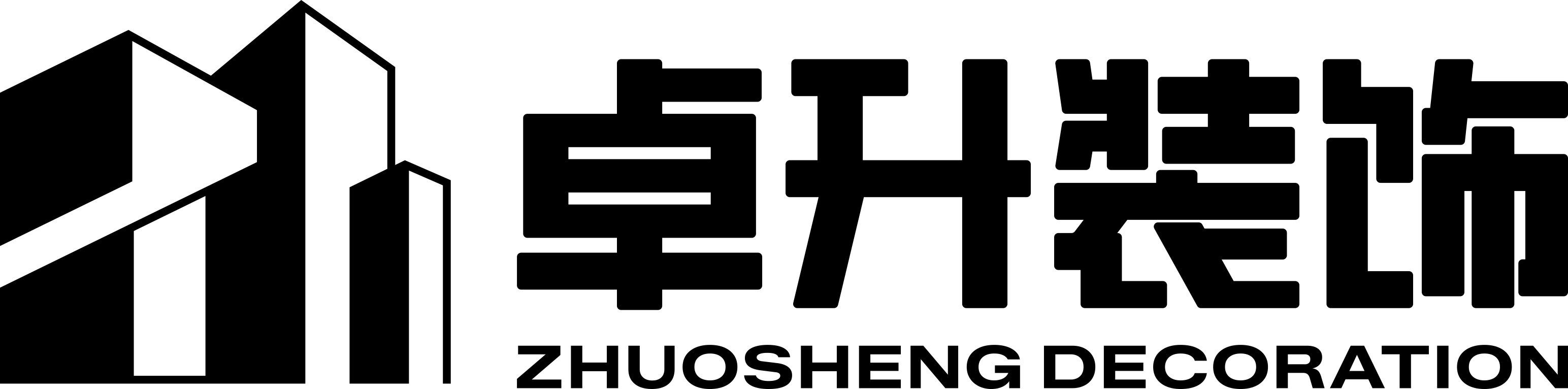 卓升装饰 Logo