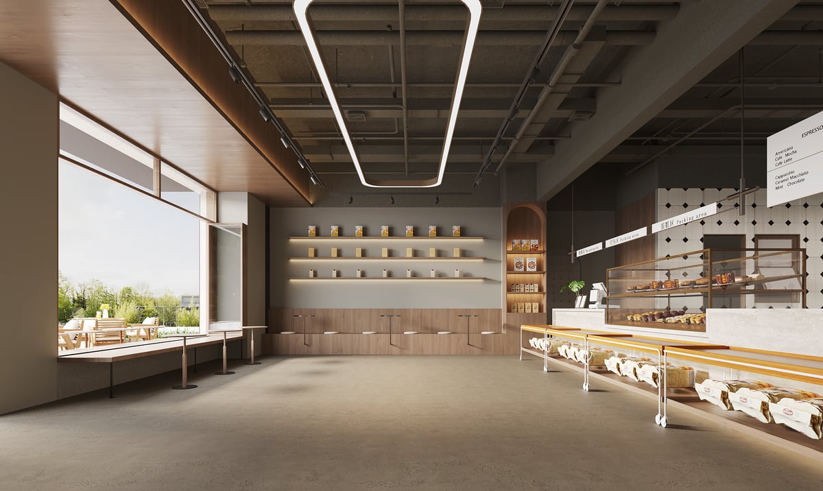 高新区甜野之间甜品 100 平 - 效果图 7