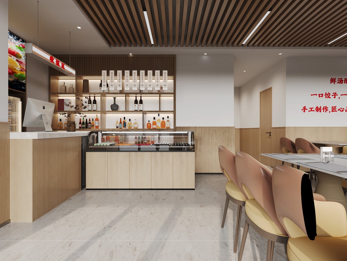泰和里 德厨饺子馆 340 平 - 效果图 7